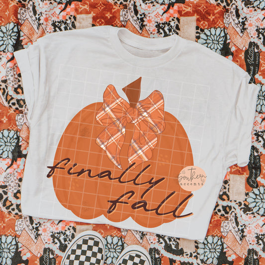 Finally Fall PNG Digital Download