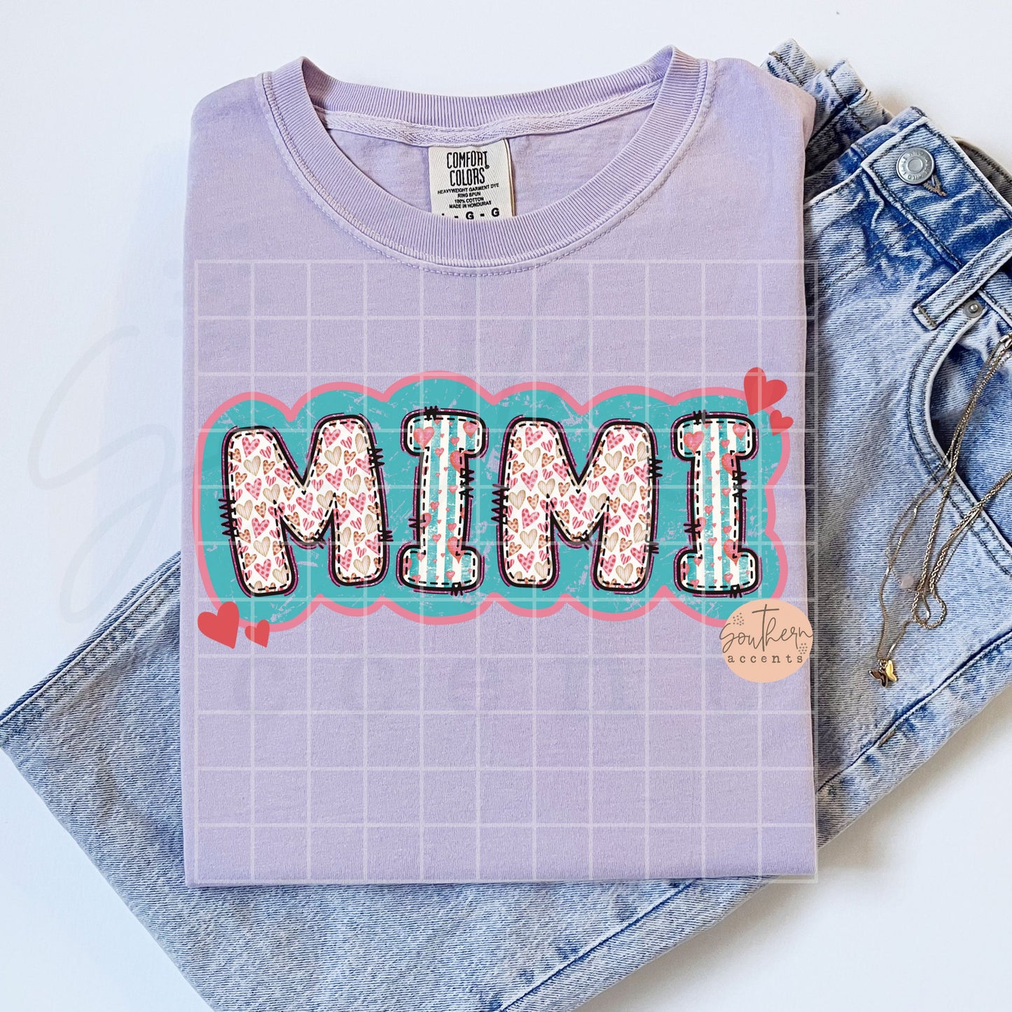 Mama Hearts BUNDLE PNG Digital Download