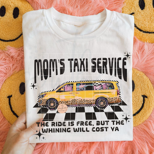 Mom's Taxi Service PNG Digital Download