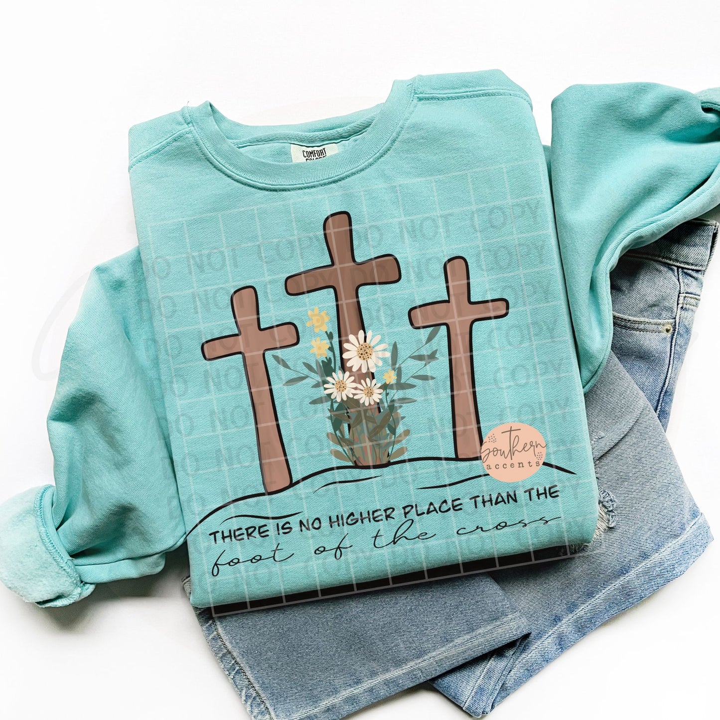 The Foot of the Cross PNG Digital Download