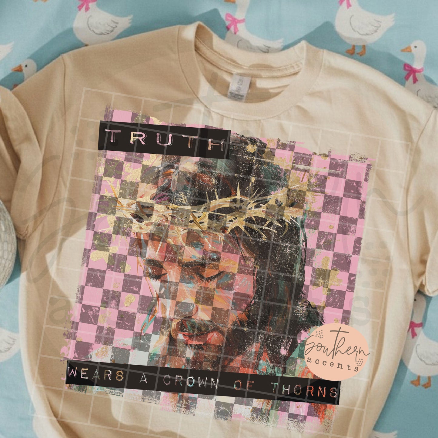 Truth Wears a Crown of Thorns PNG Digital Download