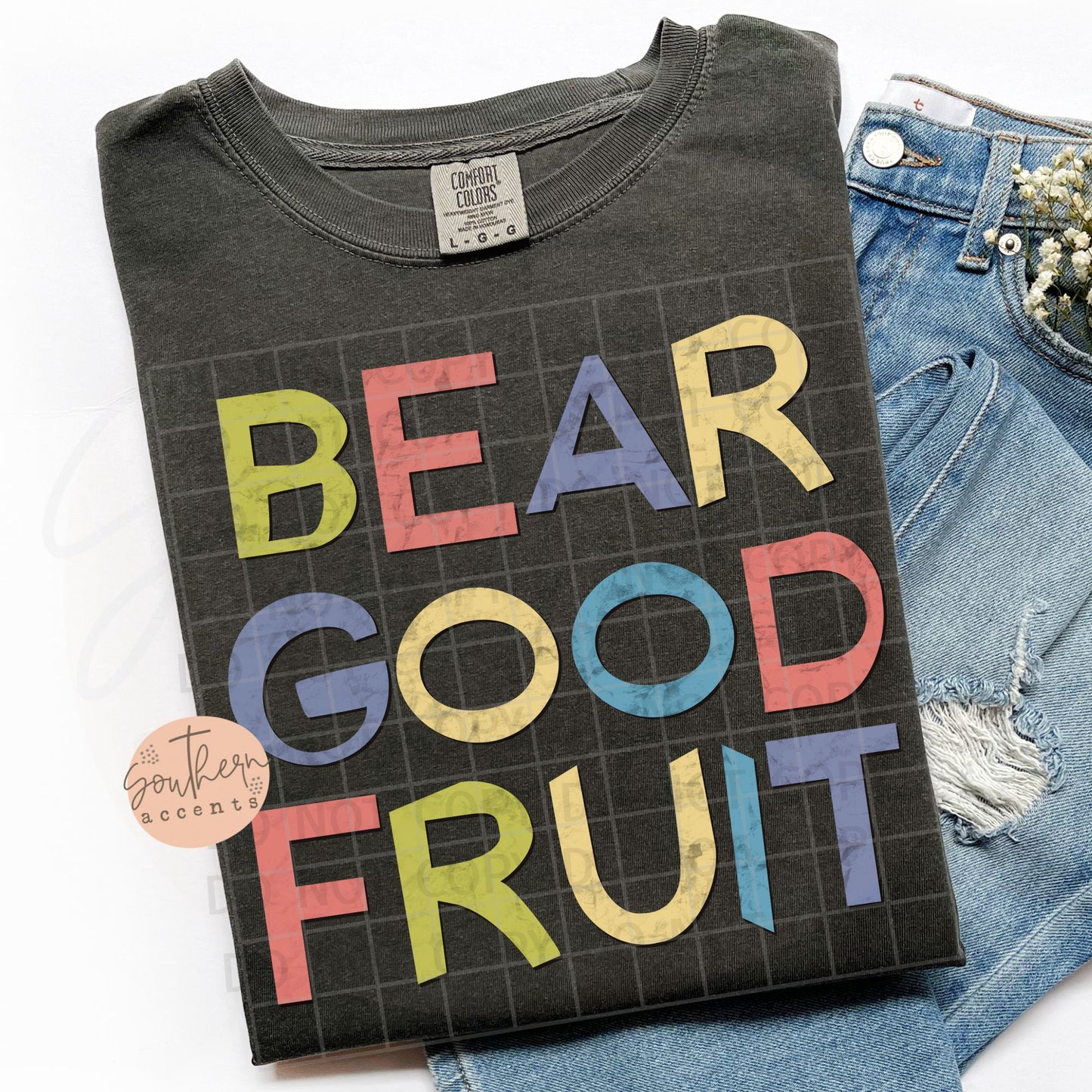 Bear Good Fruit PNG Digital Download