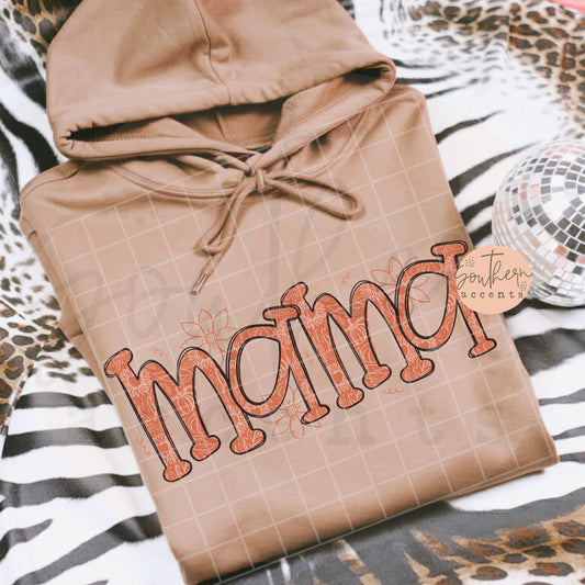Autumn Mama PNG Digital Download
