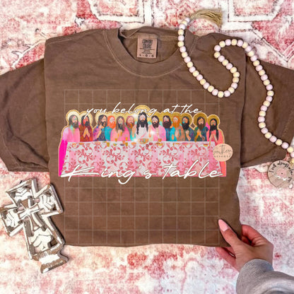 You Belong at the King's Table PNG Digital Download