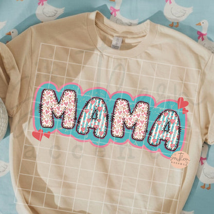 Mama Hearts BUNDLE PNG Digital Download