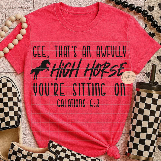 High Horse PNG Digital Download