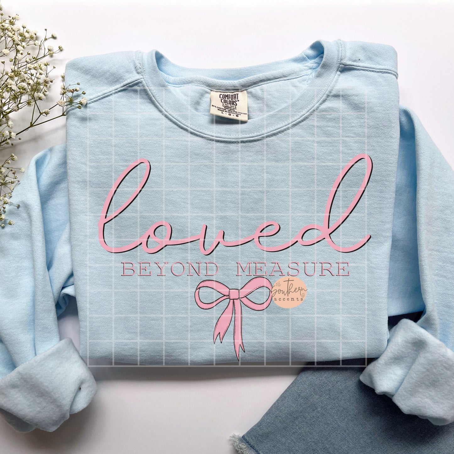 Loved Beyond Measure PNG Digital Download