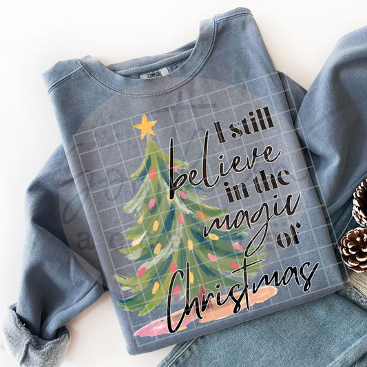 I Still Believe in the Magic of Christmas PNG Digital Download
