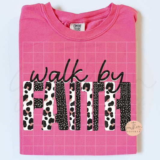 Walk By Faith PNG Digital Download