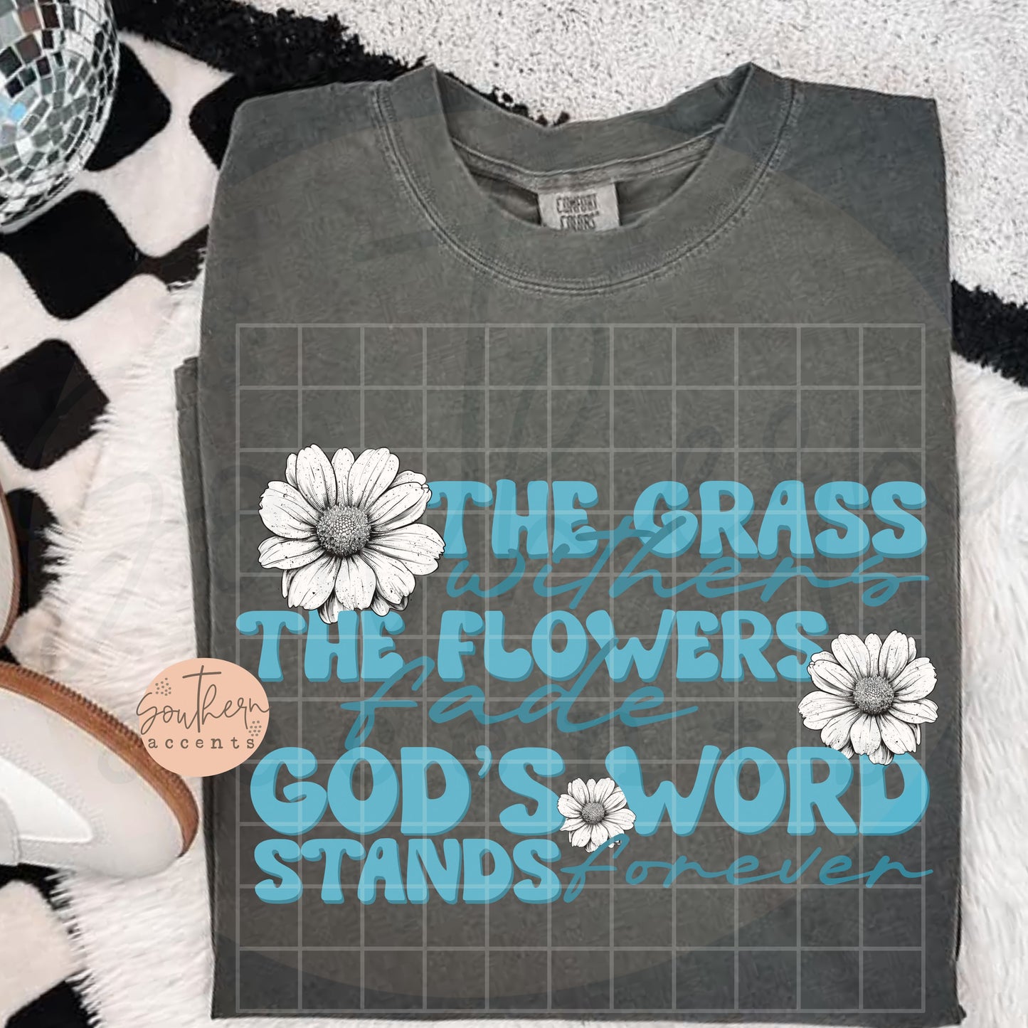 The Grass Withers PNG Digital Download