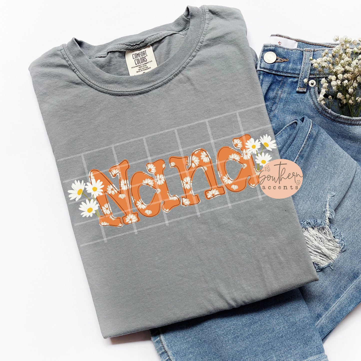 Floral Mama Gigi Lolli Nana Yaya Bundle PNG Digital Download