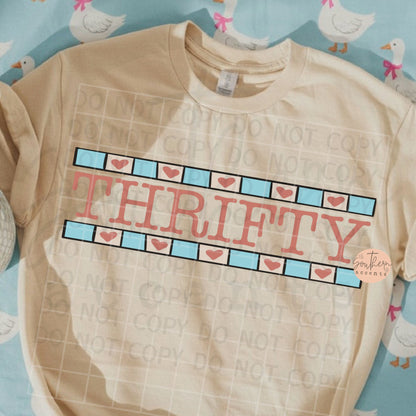 Thrifty PNG Digital Download