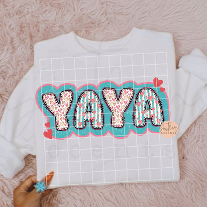 Mama Hearts BUNDLE PNG Digital Download