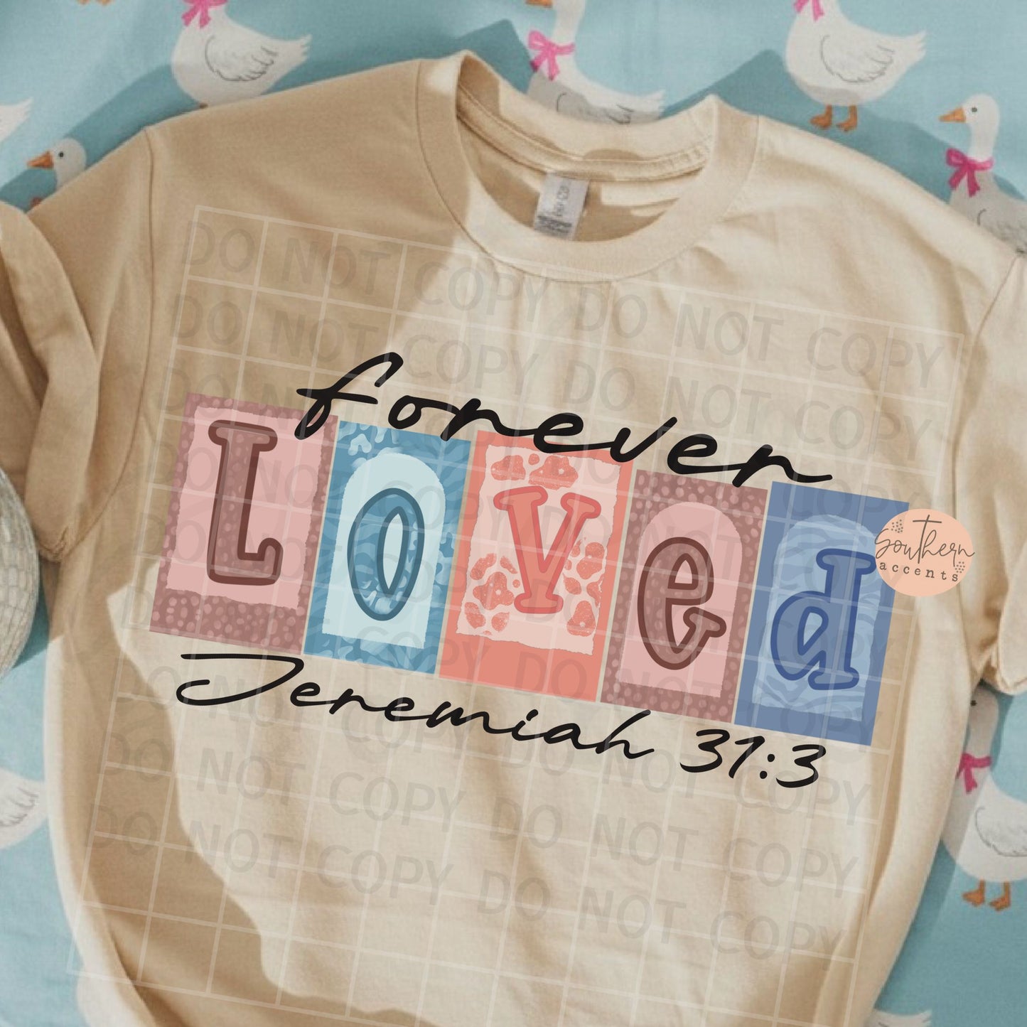 Forever Loved PNG Digital Download