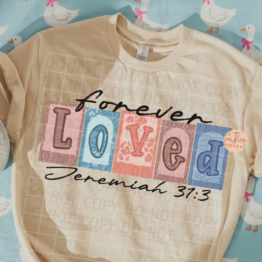 Forever Loved PNG Digital Download