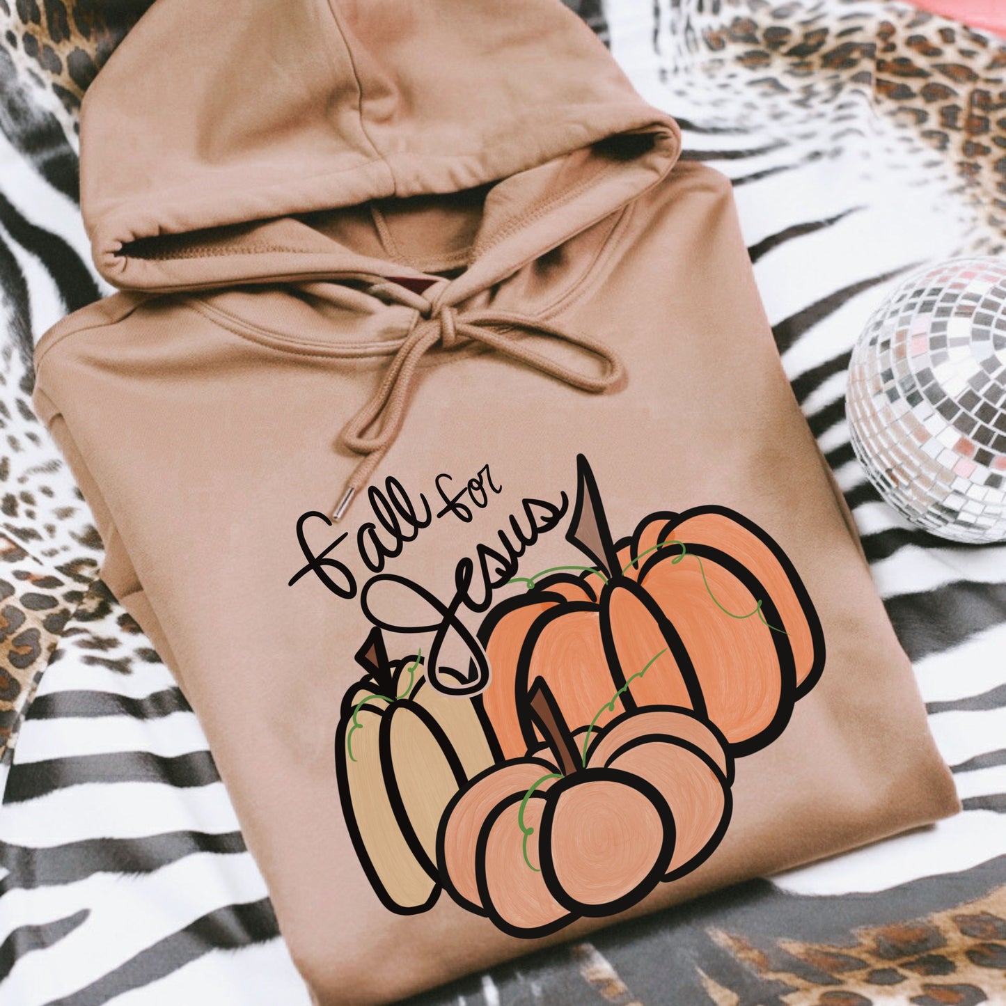Fall For Jesus PNG Digital Download