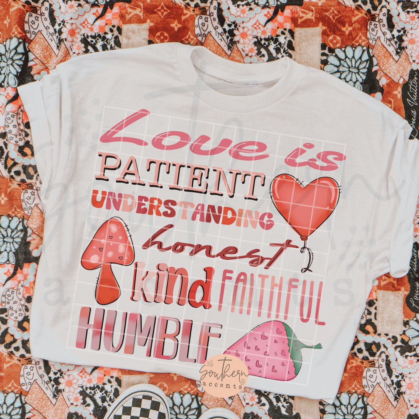 Love is Patient PNG Digital Download