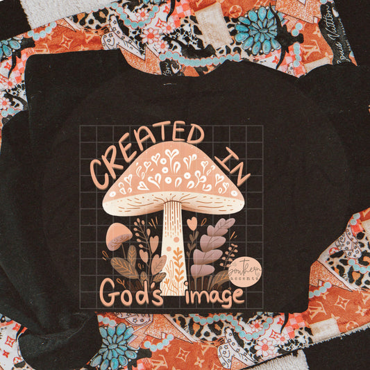 Created in God's Image PNG Digital Download