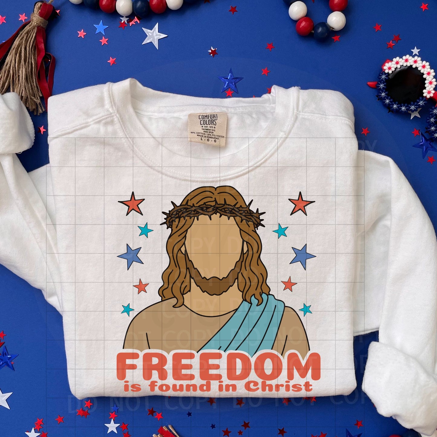 Freedom is Found in Christ PNG Digital Download