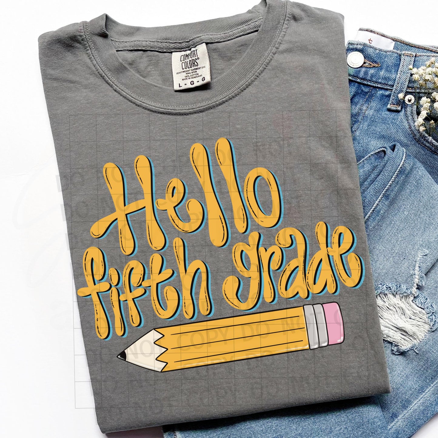 Hello Grade Back to School Bundle PNG Digital Download