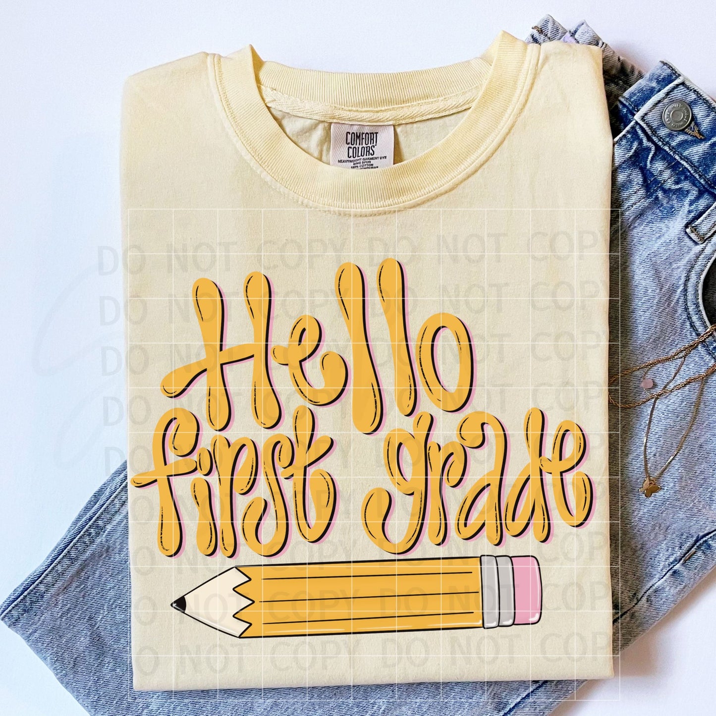 Hello Grade Back to School Bundle PNG Digital Download