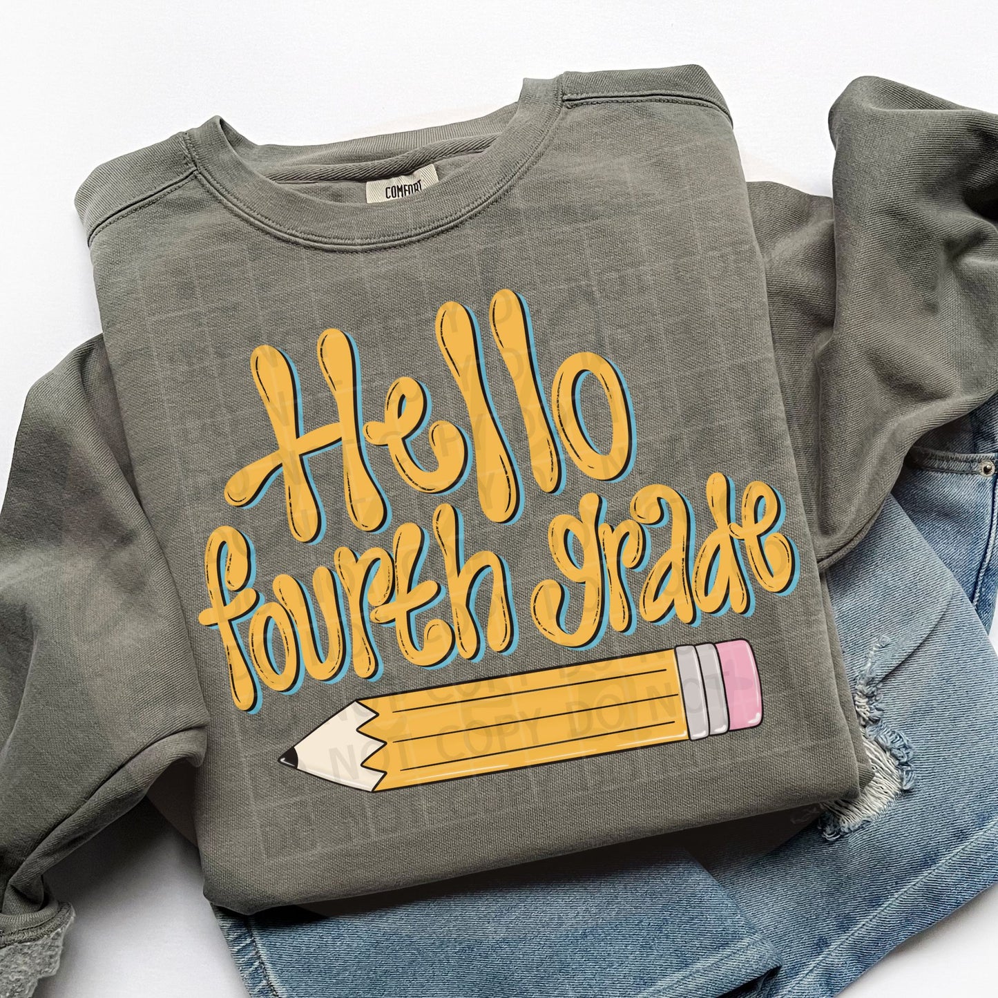 Hello Grade Back to School Bundle PNG Digital Download