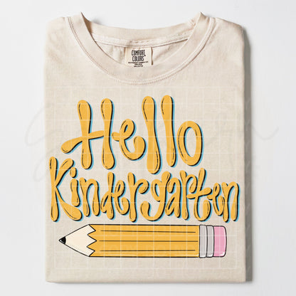 Hello Grade Back to School Bundle PNG Digital Download
