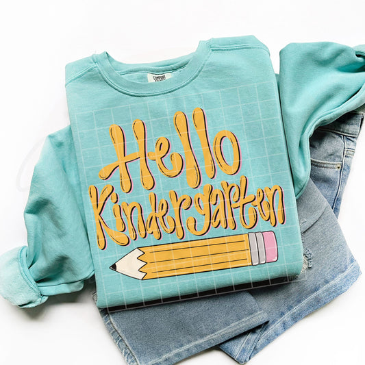 Hello Grade Back to School Bundle PNG Digital Download