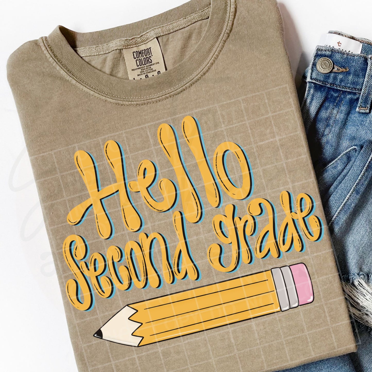 Hello Grade Back to School Bundle PNG Digital Download