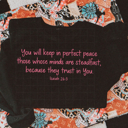 Isaiah 26:3 Perfect Peace PNG Digital Download