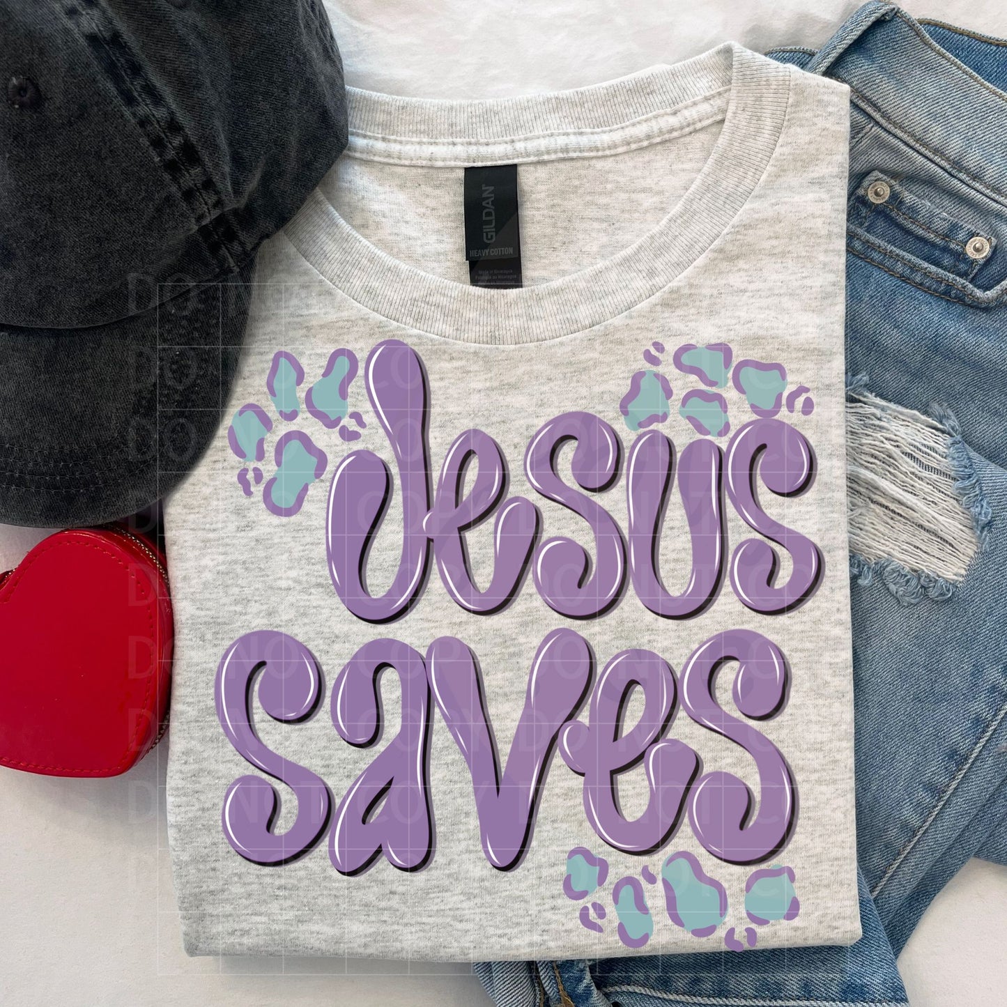 Jesus Saves PNG Digital Download