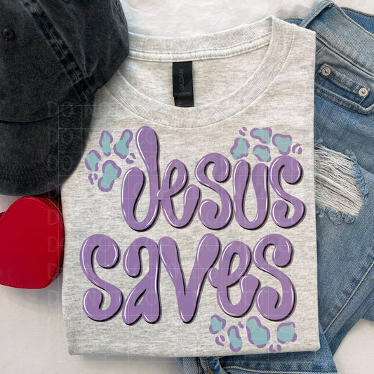 Jesus Saves PNG Digital Download