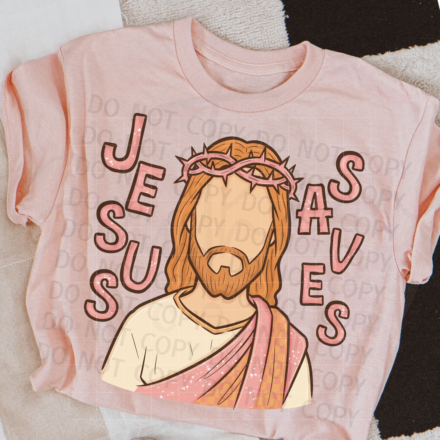 Jesus Saves PNG Digital Download