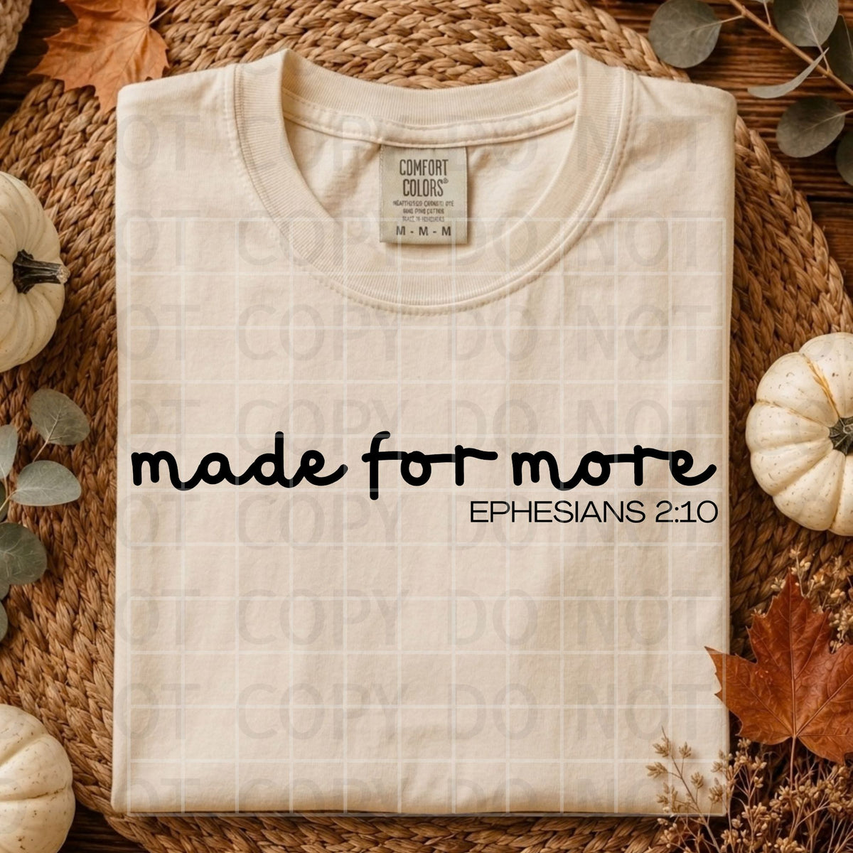 Made For More PNG Digital Download