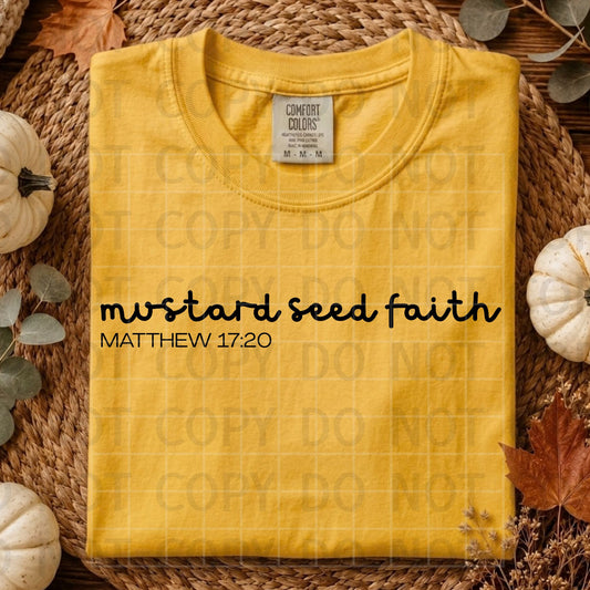 Mustard Seed Faith PNG Digital Download