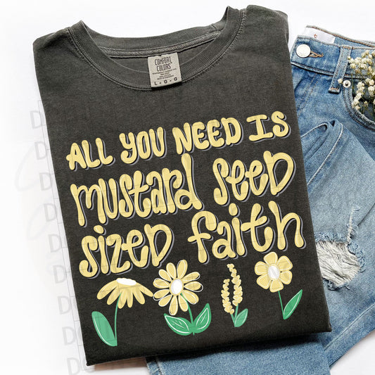Mustard Seed PNG Digital Download