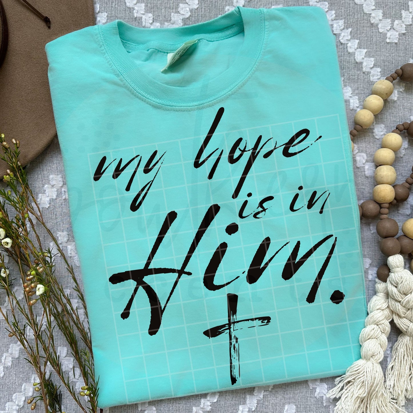 My Hope is in Him PNG Digital Download