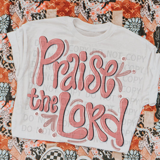Praise the Lord PNG Digital Download