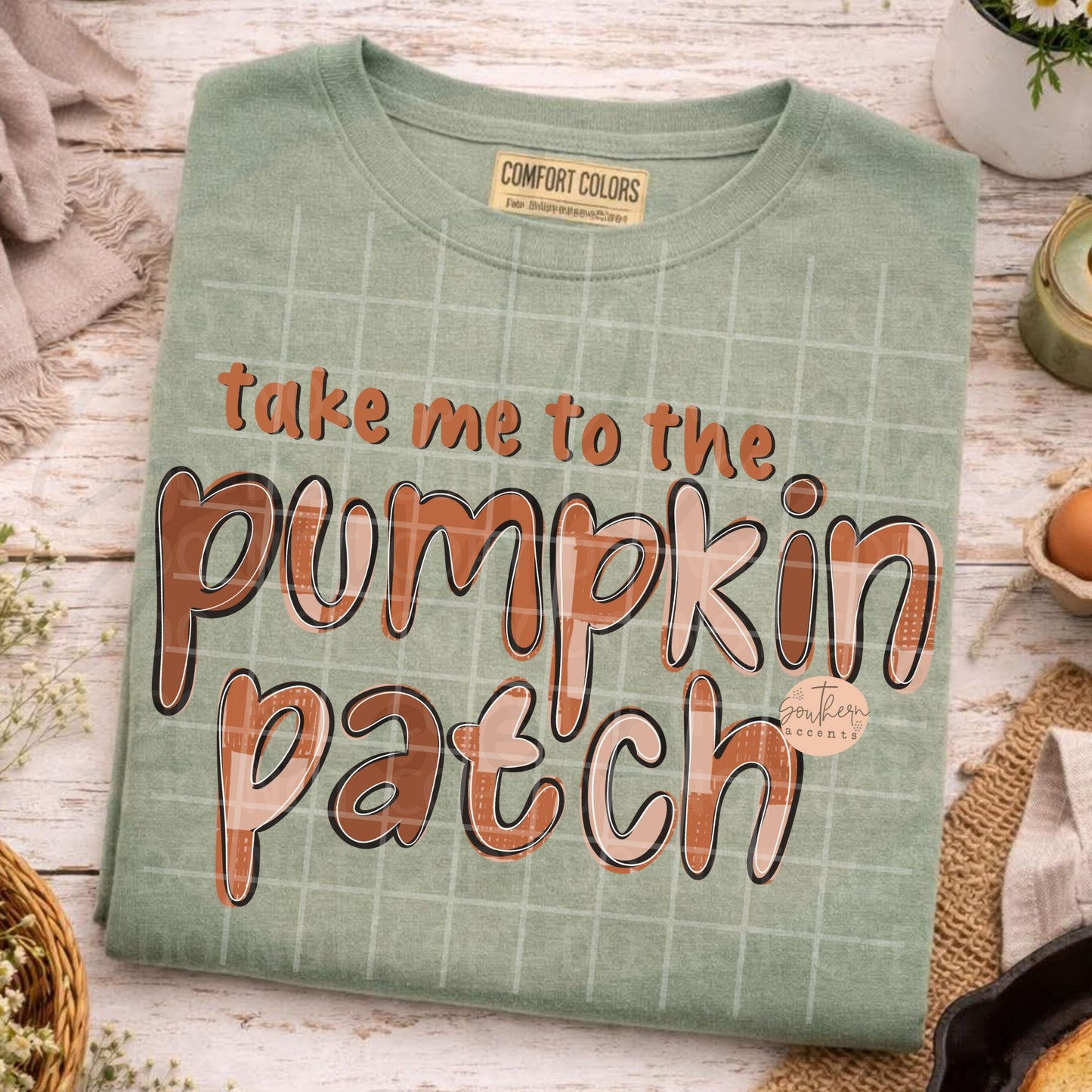 Take Me to the Pumpkin Patch PNG Digital Download