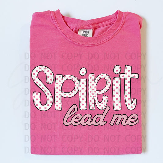 Spirit Lead Me PNG Digital Download