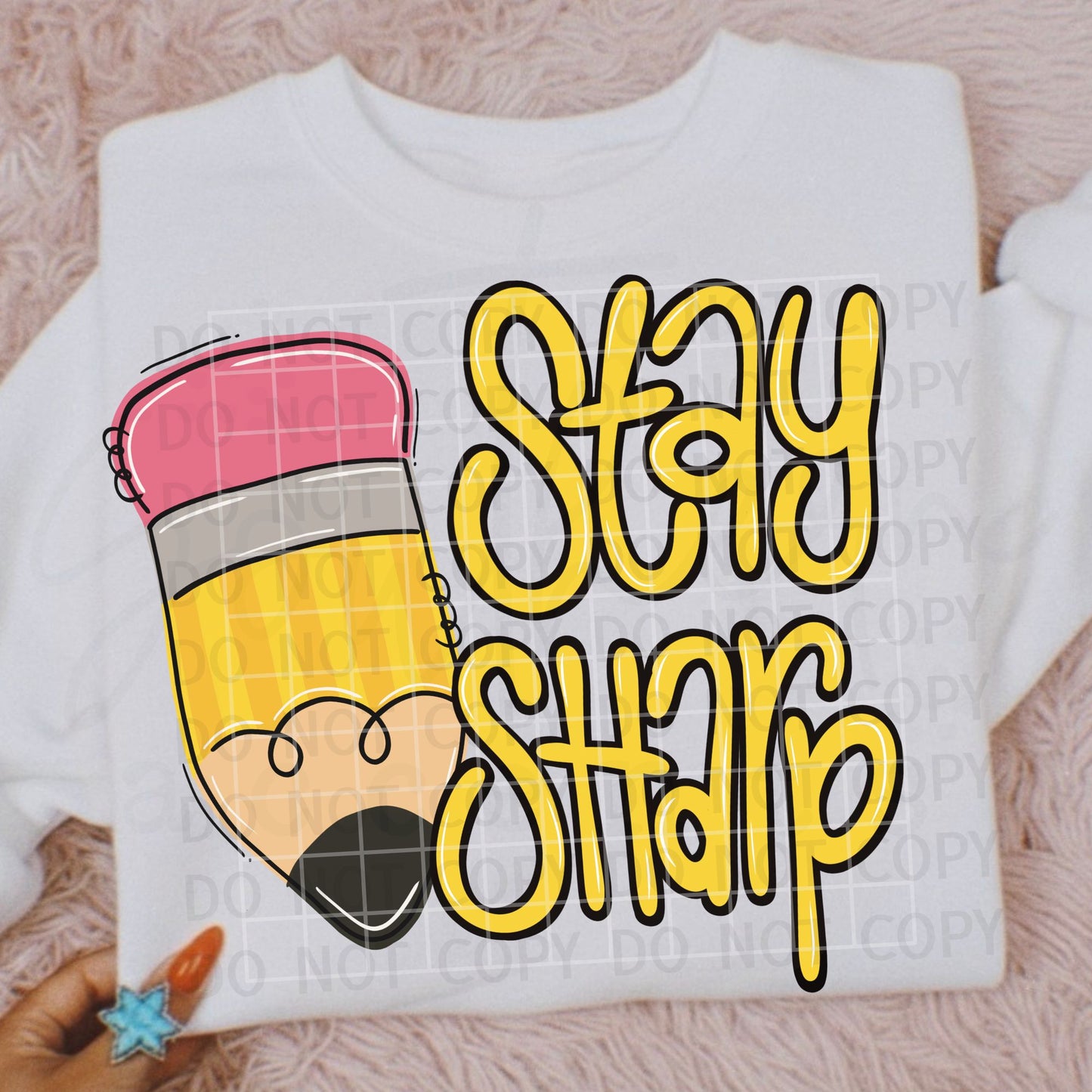 Stay Sharp PNG Digital Download