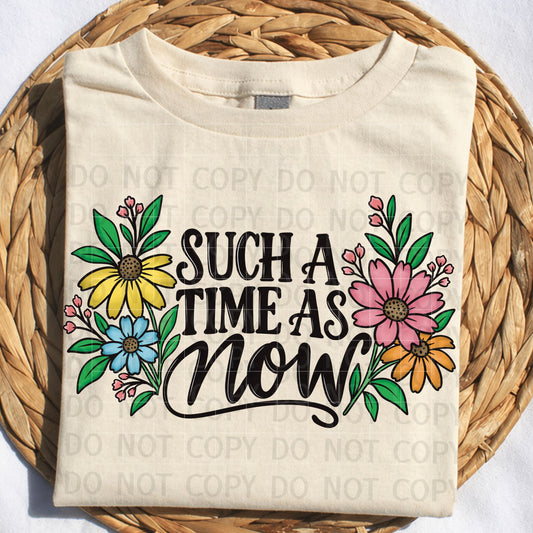 Such a Time as Now PNG Digital Download