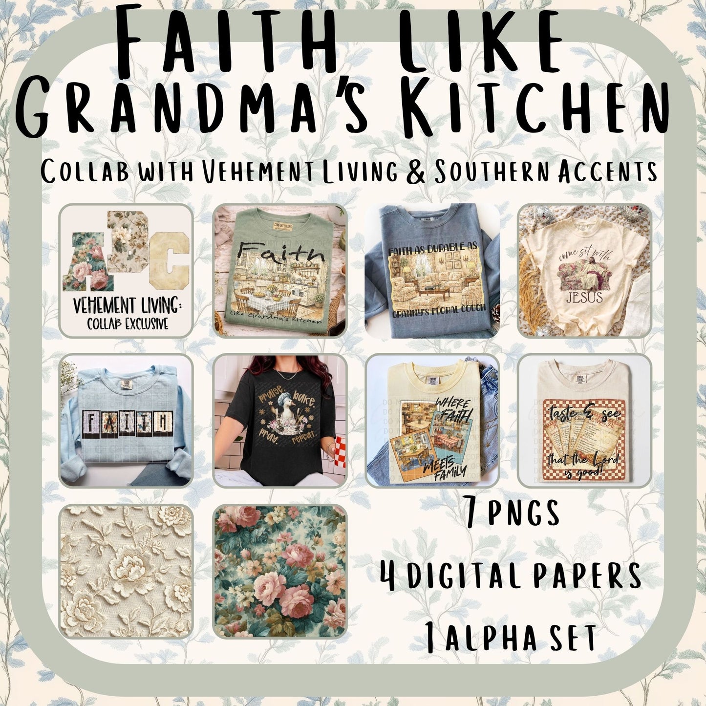 Faith Like Grandma's Kitchen Collab
