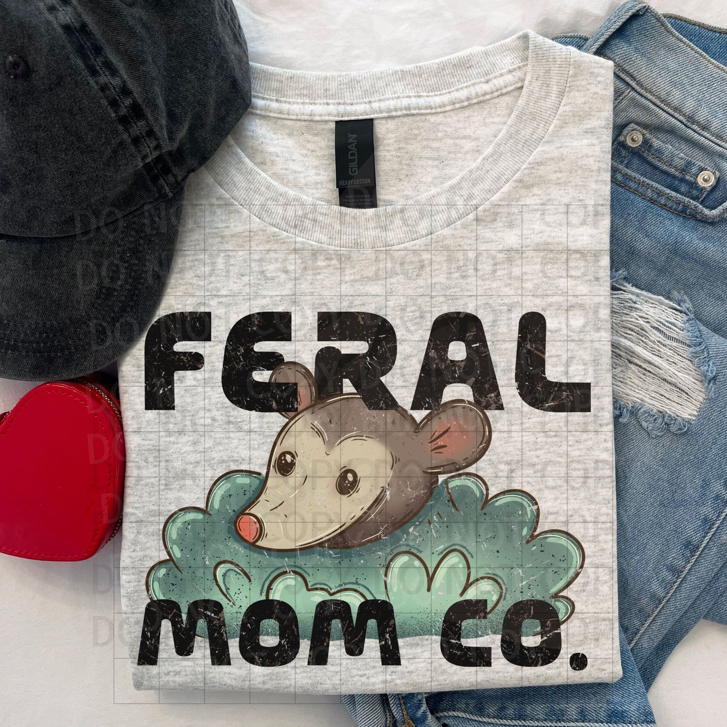 Feral Mom Co PNG Digital Download